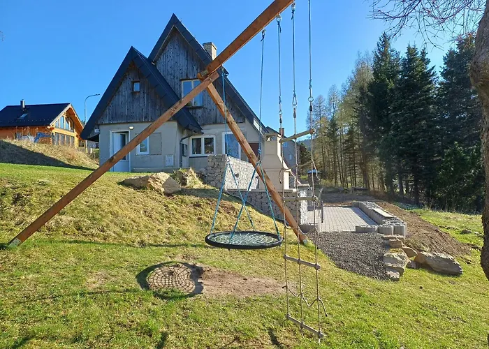 度假居 Chaloupka Na Vrsku Loučná pod Klínovcem